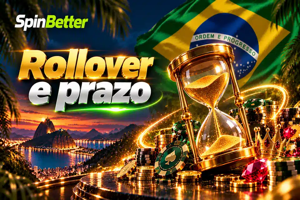 Condições: rollover, prazo e aposta máxima